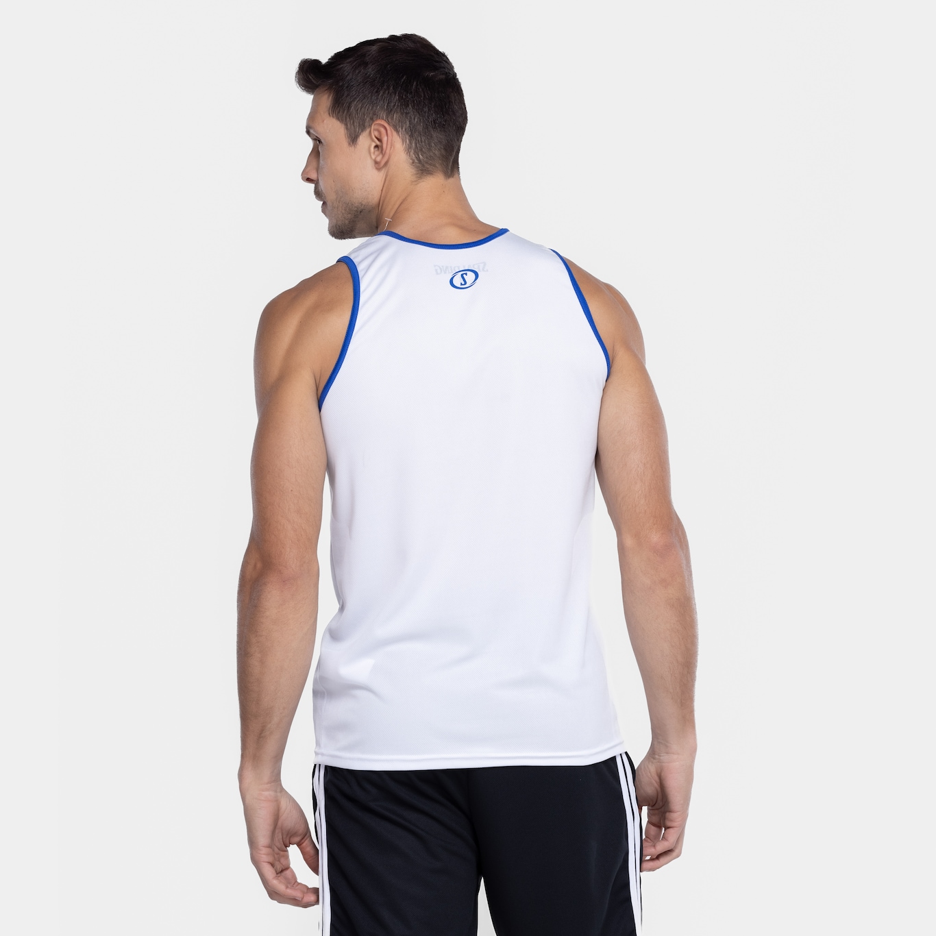 Camiseta Regata Masculina Spalding Basic TR - Foto 3