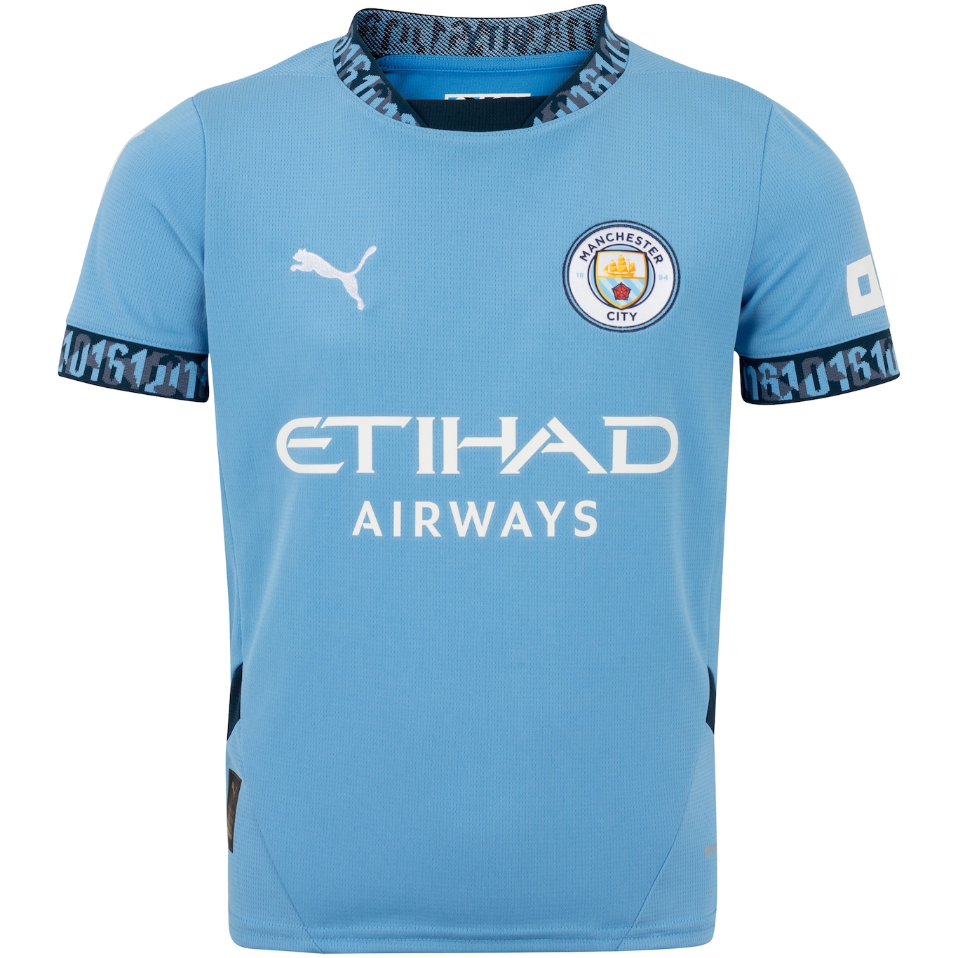 Camisa do Manchester City I 24/25 Puma Infantil Torcedor - Foto 1