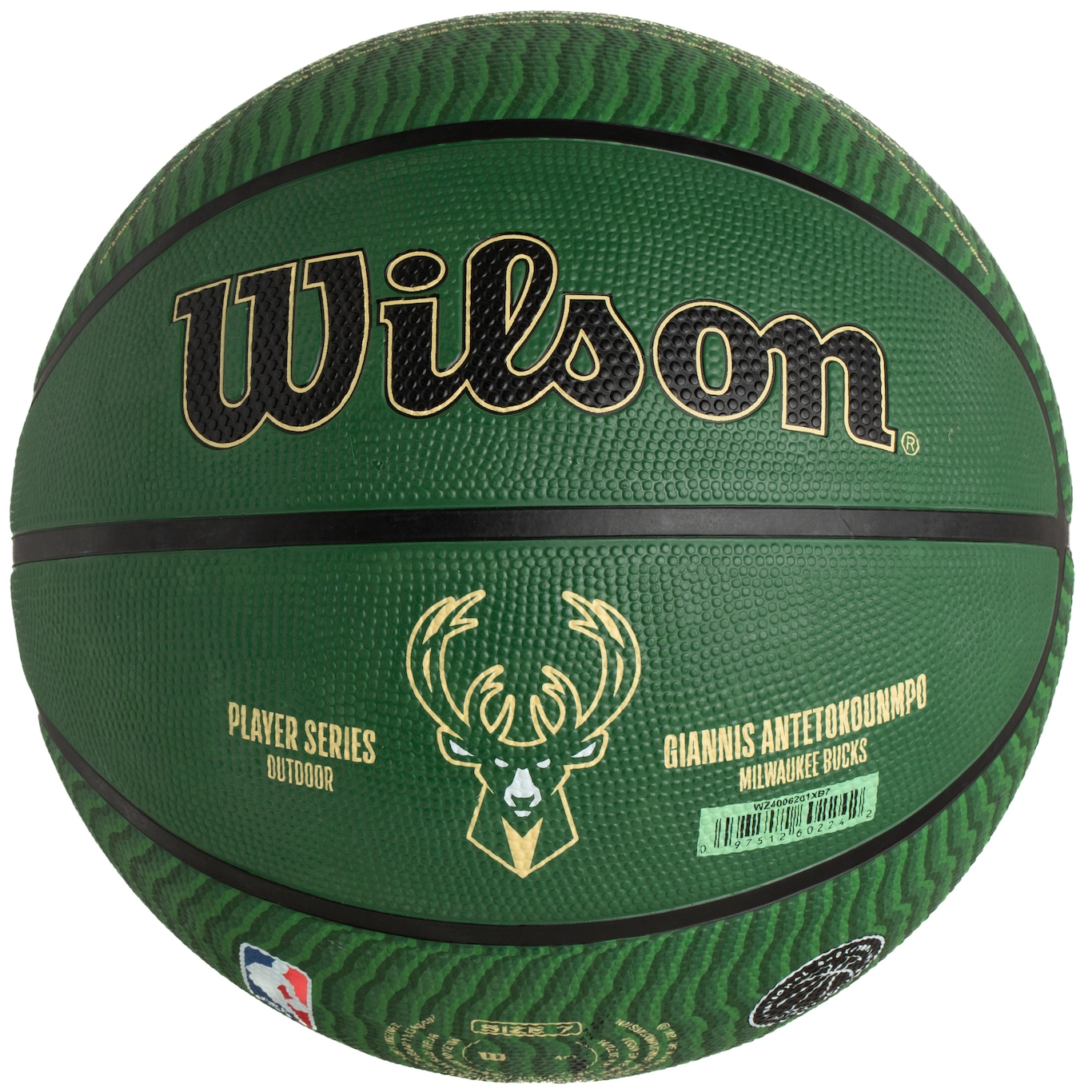 Bola de Basquete Giannis Antetokounmpo Wilson NBA Player Icon - Foto 2