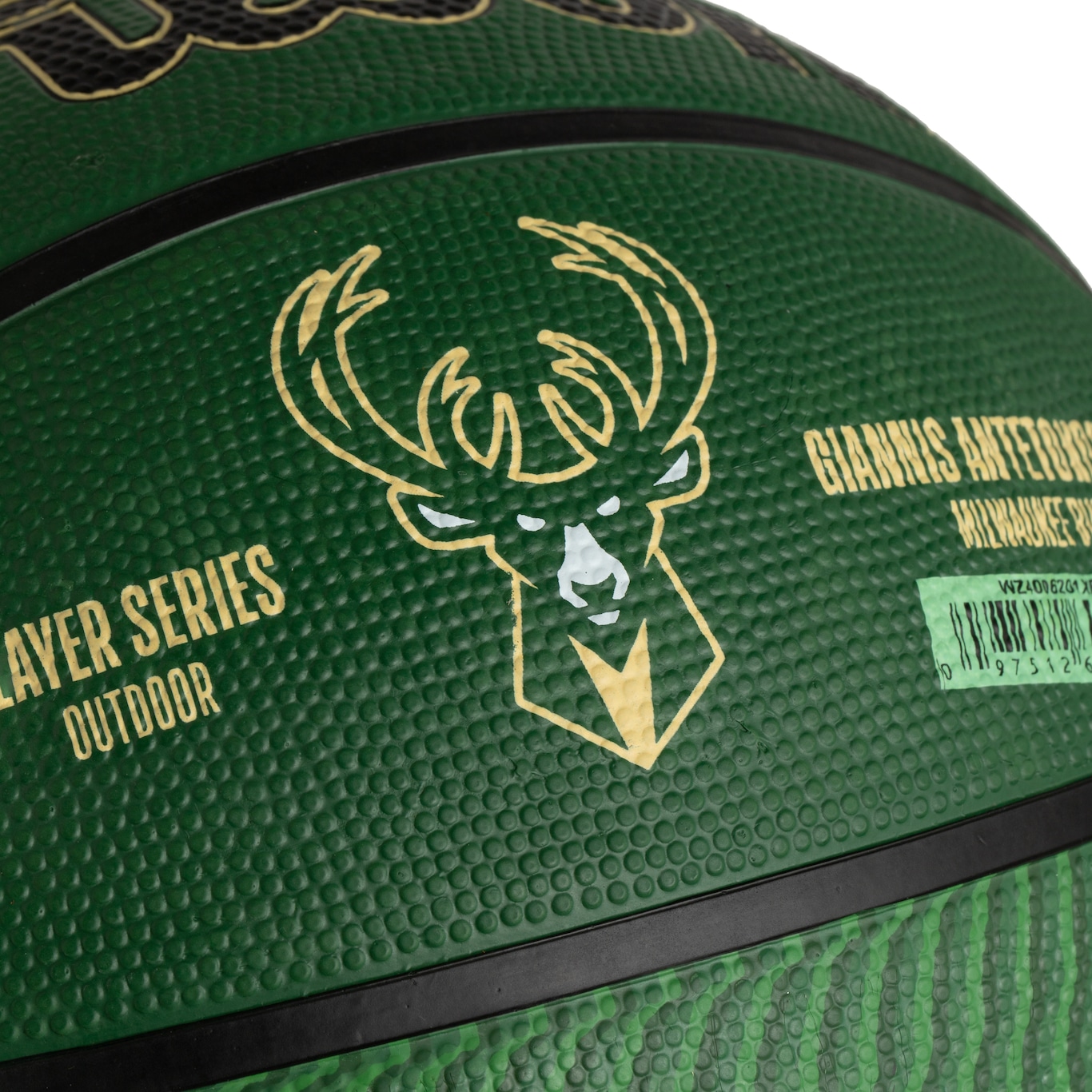 Bola de Basquete Giannis Antetokounmpo Wilson NBA Player Icon - Foto 6