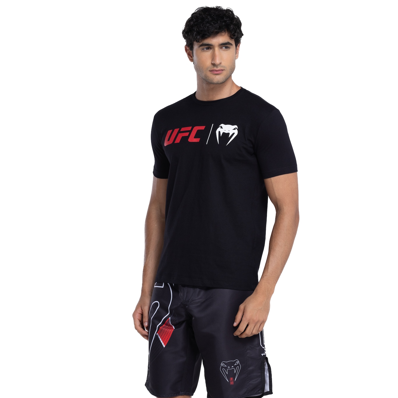 Camiseta Masculina UFC Venum Manga Curta Classic - Video 1