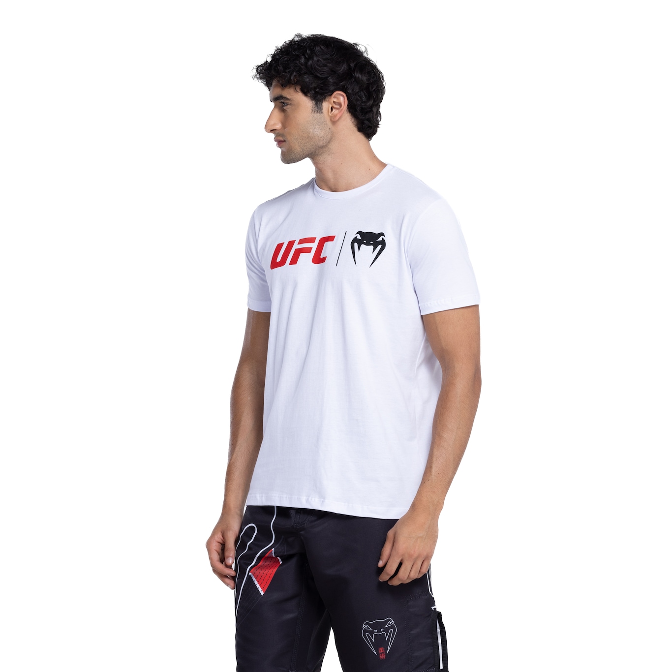 Camiseta Masculina UFC Venum Manga Curta Classic - Video 1