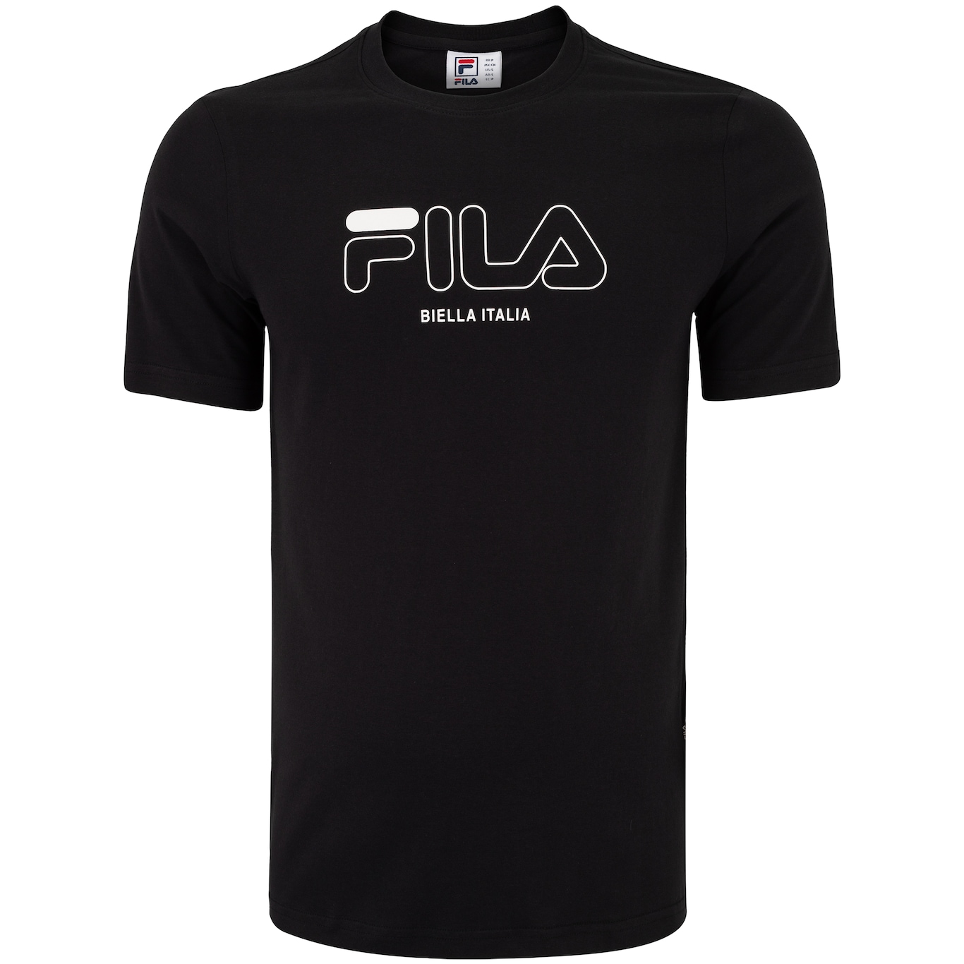 Camiseta Masculina Fila Manga Curta Slim Classic - Foto 1