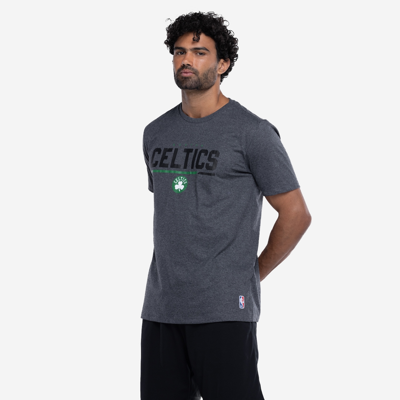 Camiseta do Boston Celtics NBA Masculina NB953 Wordname - Foto 5