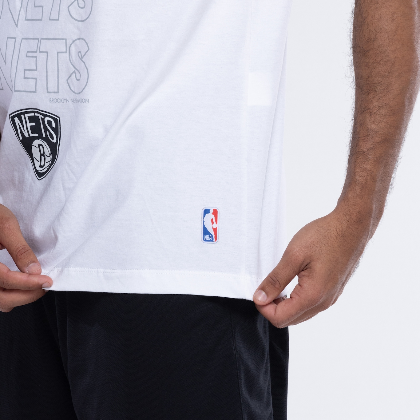 Camiseta do Brooklyn Nets NBA Masculina NB957 Contour - Foto 6