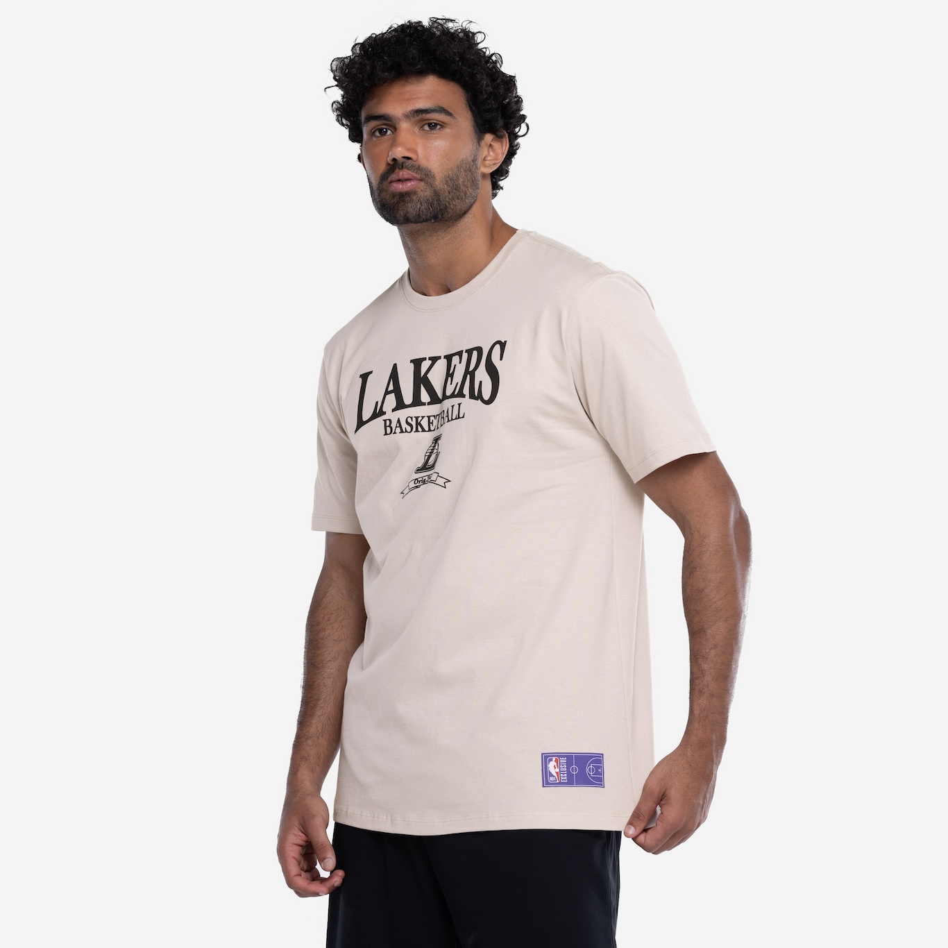 Camiseta do Los Angeles Lakers NBA Masculina NB954 Classic - Foto 5