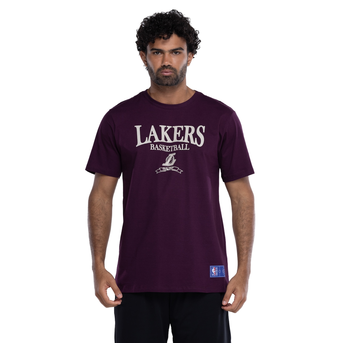 Camiseta do Los Angeles Lakers NBA Masculina NB954 Classic - Video 1