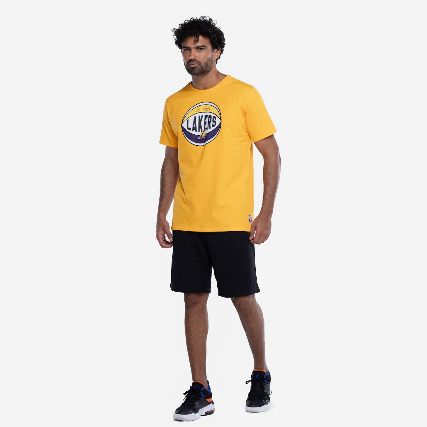 Camiseta do Los Angeles Lakers NBA Masculina NB968 - Foto 4