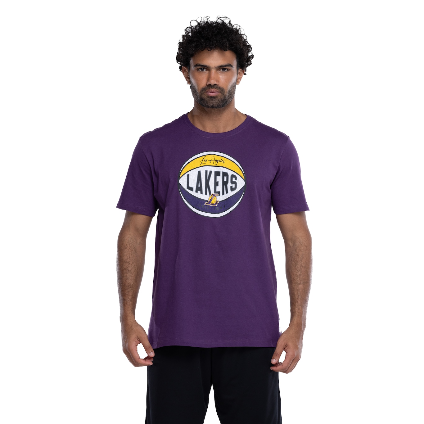 Camiseta do Los Angeles Lakers NBA Masculina NB968 - Video 1