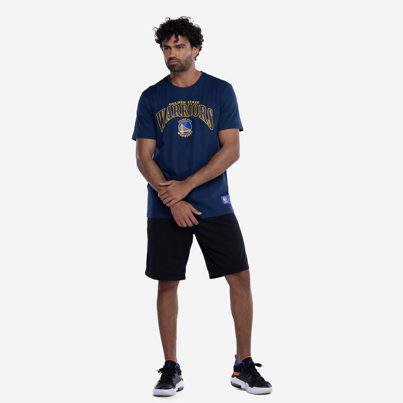 Camiseta do Golden State Warriors NBA Masculina NB997 - Foto 4