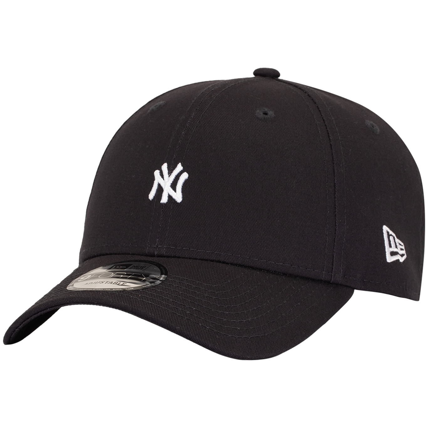 Boné Aba Curva New York Yankees MLB 940 New Era Mini Logo Strapback Adulto - Foto 1