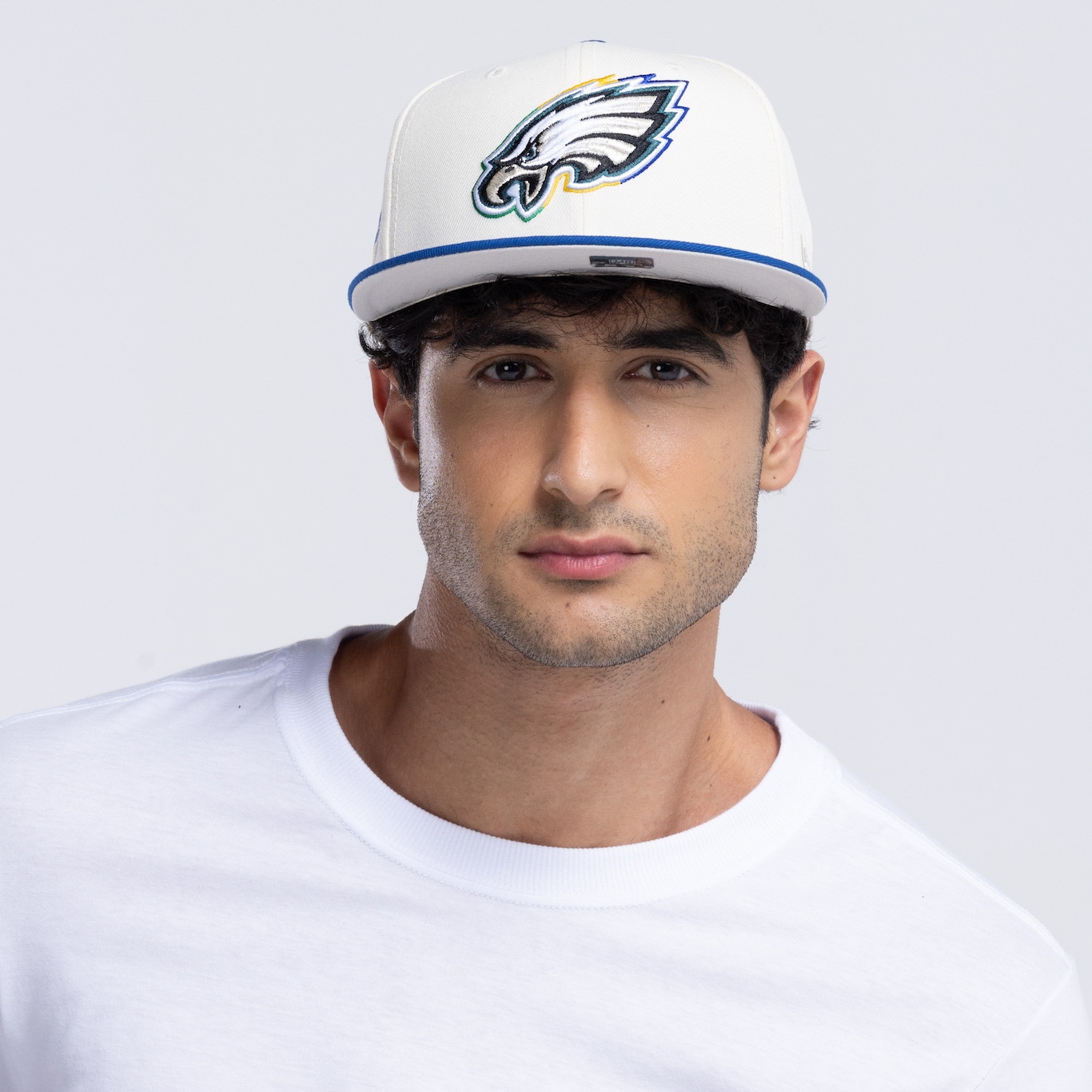 Boné do Philadelphia Eagles NFL Aba Reta New Era Snapback  950 SP Game 2024 Adulto - Foto 2