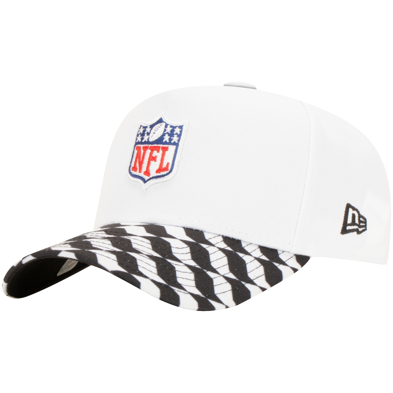 Boné NFL Aba Curva New Era Snapback  940 Trucker White Adulto - Foto 1