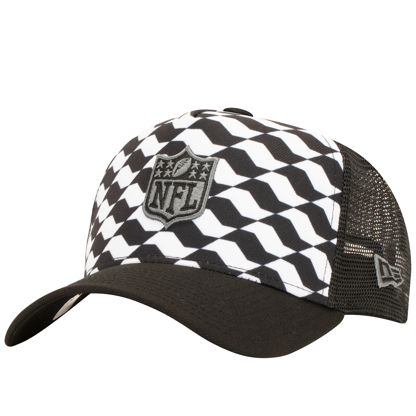 Boné NFL Aba Curva New Era Snapback  940 AF Black Adulto - Foto 1