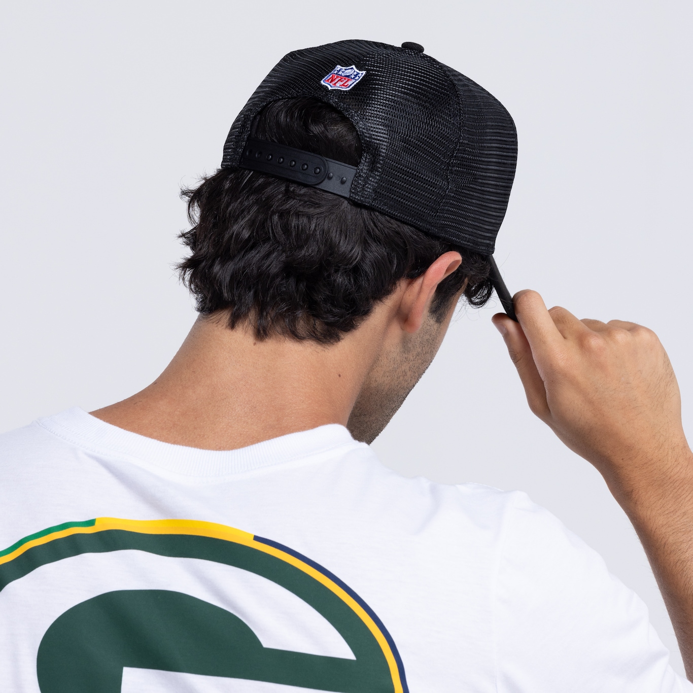 Boné NFL Aba Curva New Era Snapback  940 AF Black Adulto - Foto 3