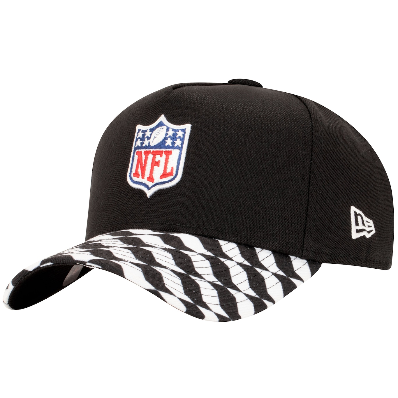 Boné NFL Aba Curva New Era Snapback  940 Trucker Black Adulto - Foto 1