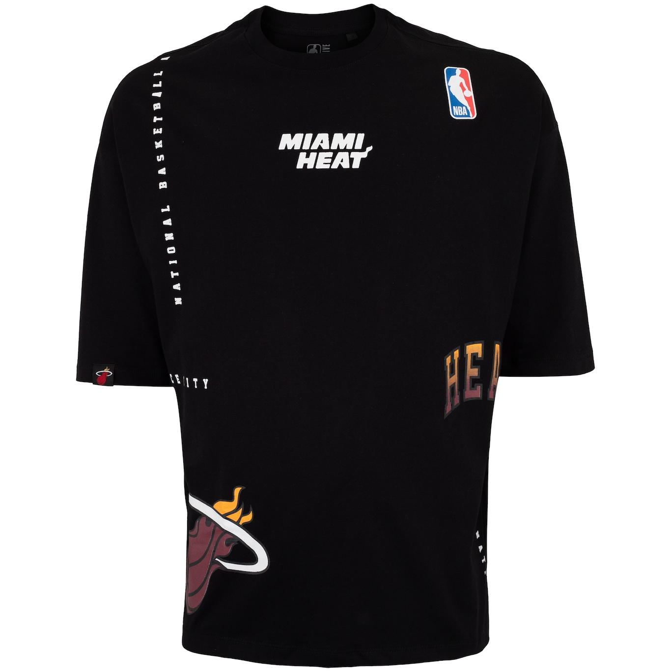 Camiseta do Miami Heat NBA Masculina D Construct N0255 - Foto 1