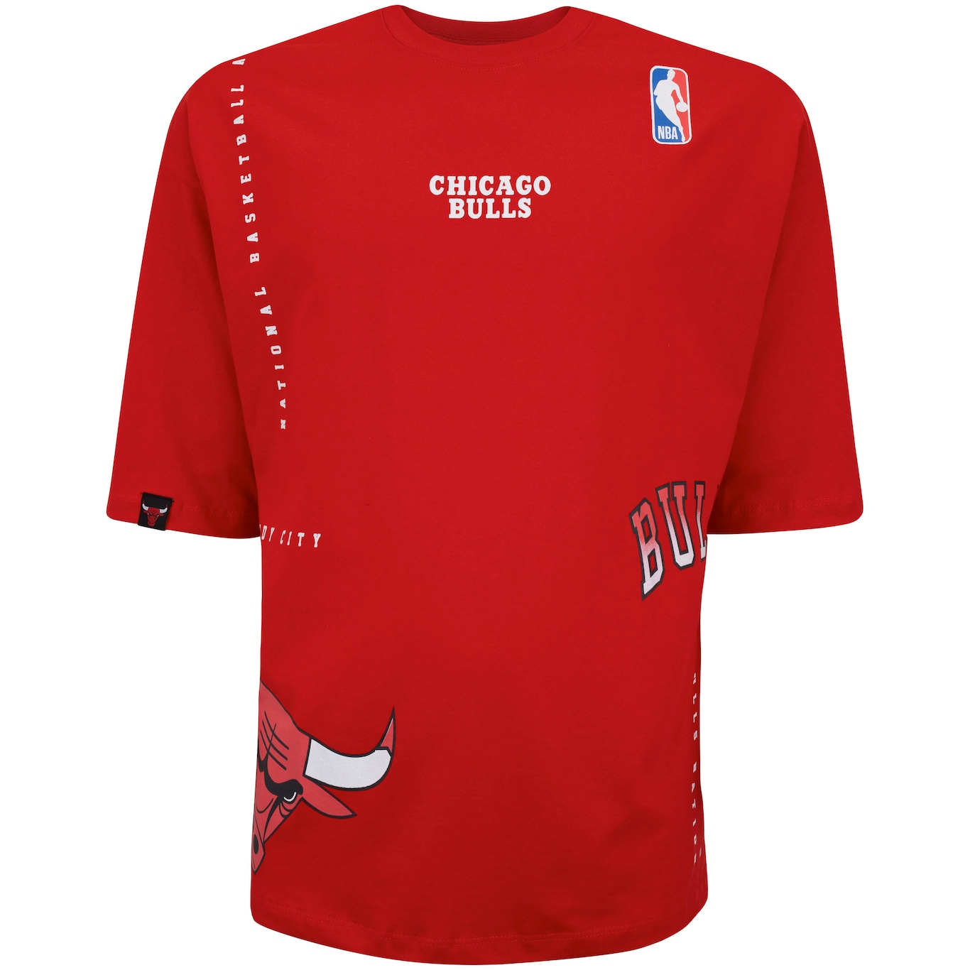 Camiseta do Chicago Bulls Masculina NBA Construct N0253 - Foto 1