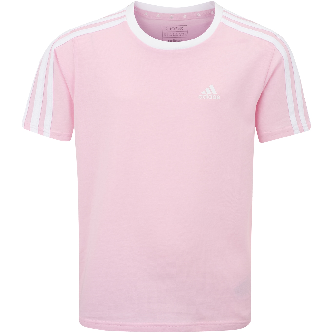 Camiseta Infantil adidas Manga Curta 3 Stripes - Foto 1