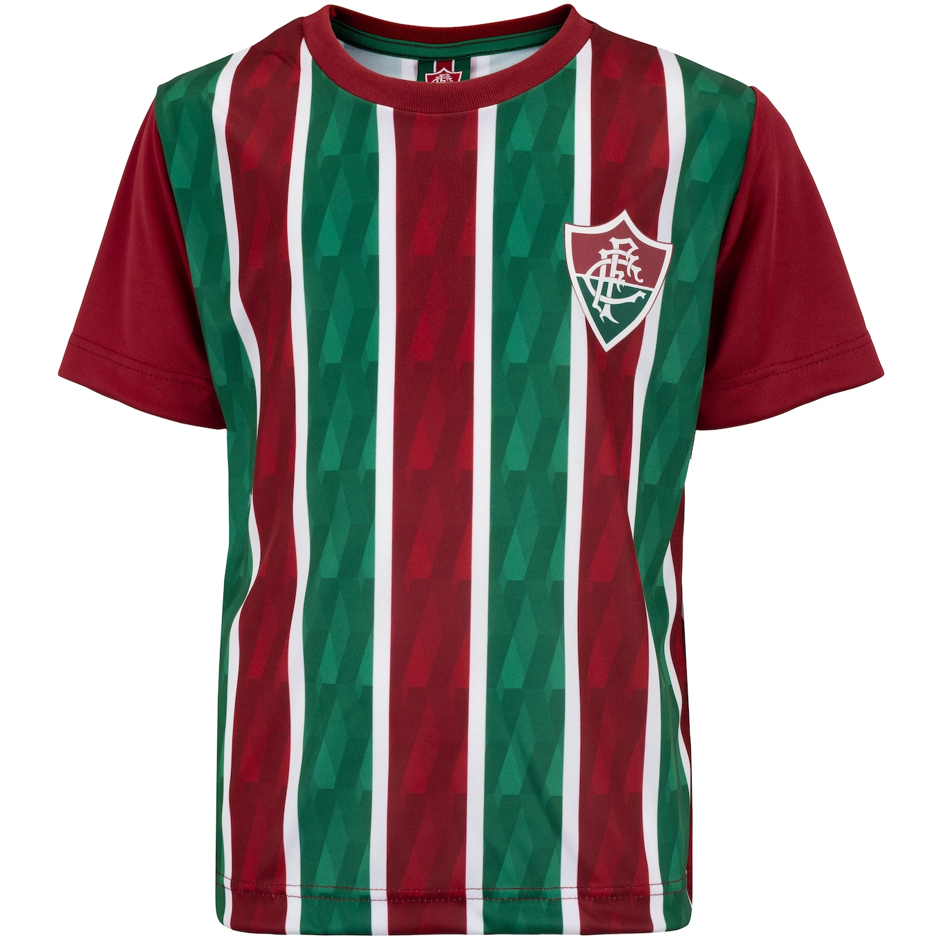 Kit de Uniforme do Fluminense Infantil Braziline Mini Craque Camiseta + Calção - Foto 2