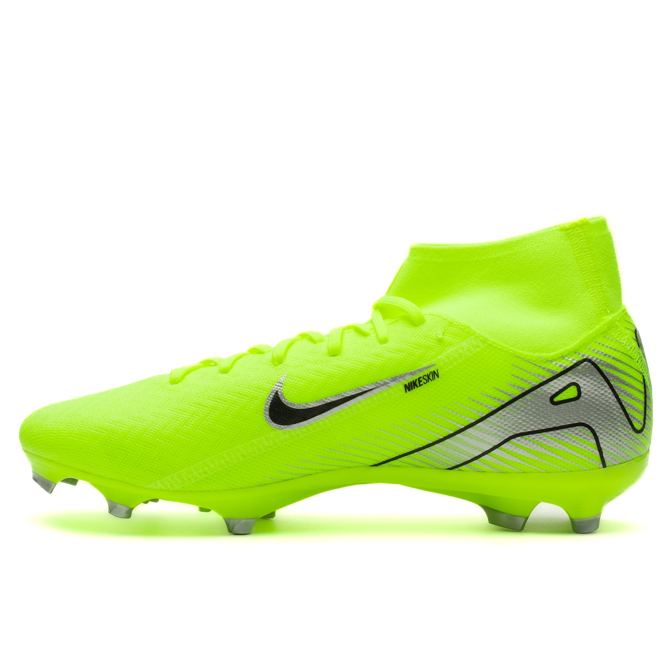 Chuteira de Campo Nike Mercurial Zoom Superfly 10 Academy Adulto - Foto 3