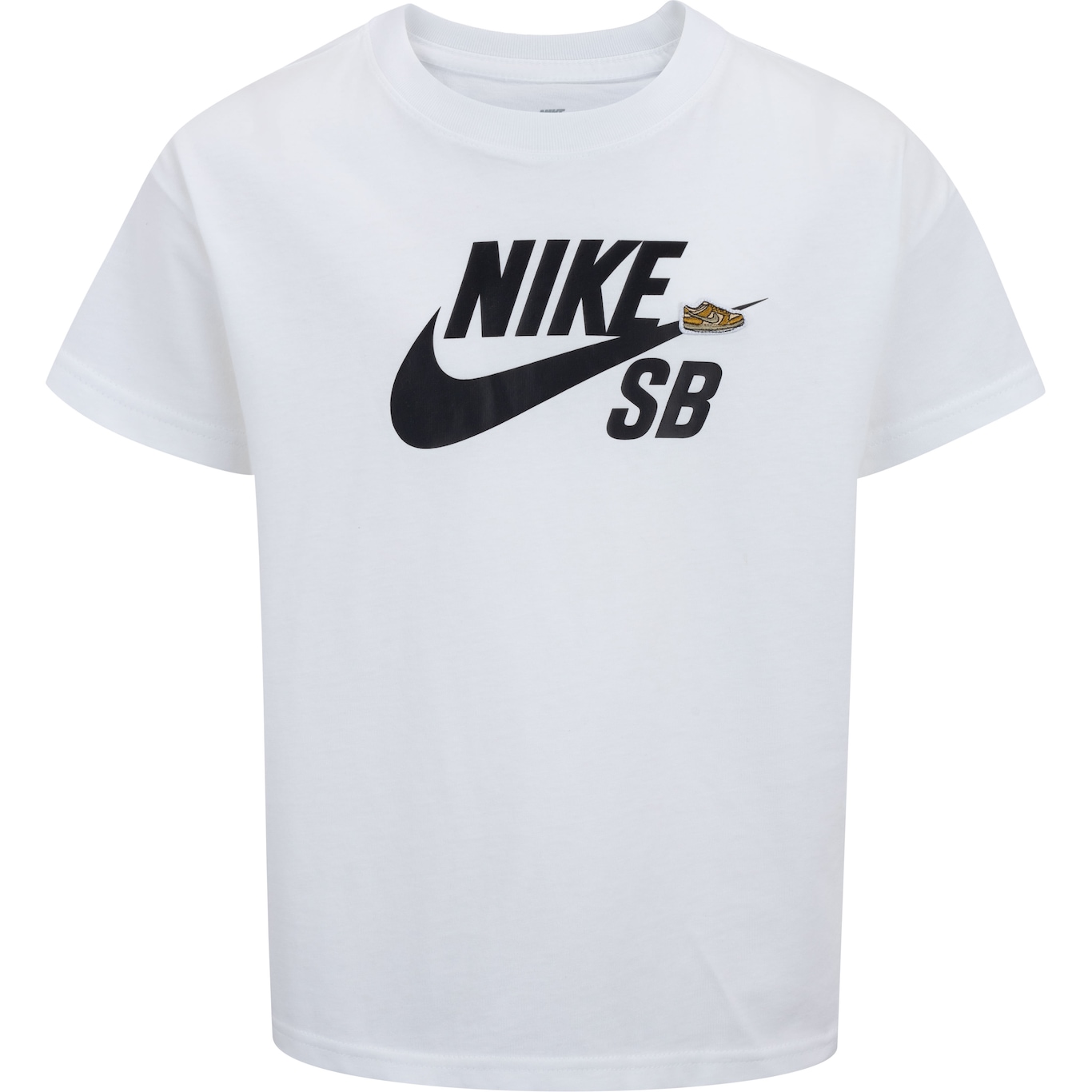 Camiseta Infantil Nike Manga Curta Sportswear SB Logo - Foto 1