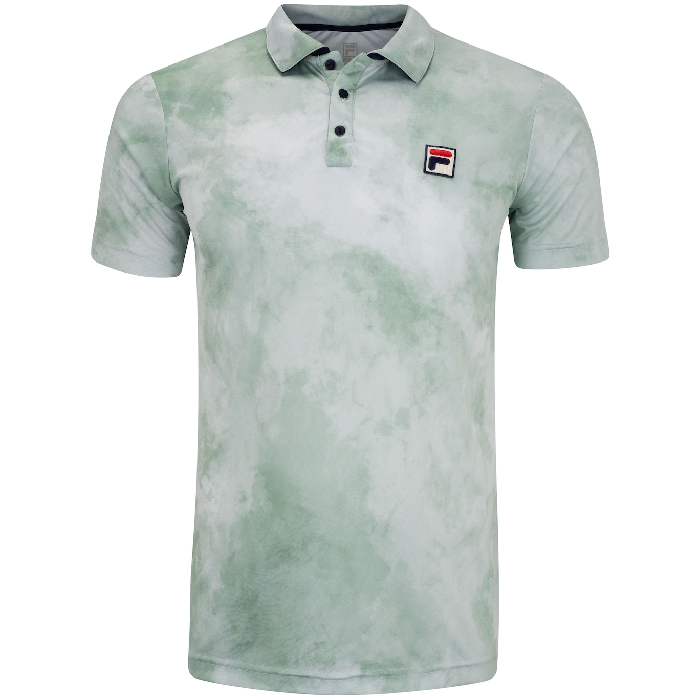 Camisa Polo Masculina Fila Aztec Print - Foto 1