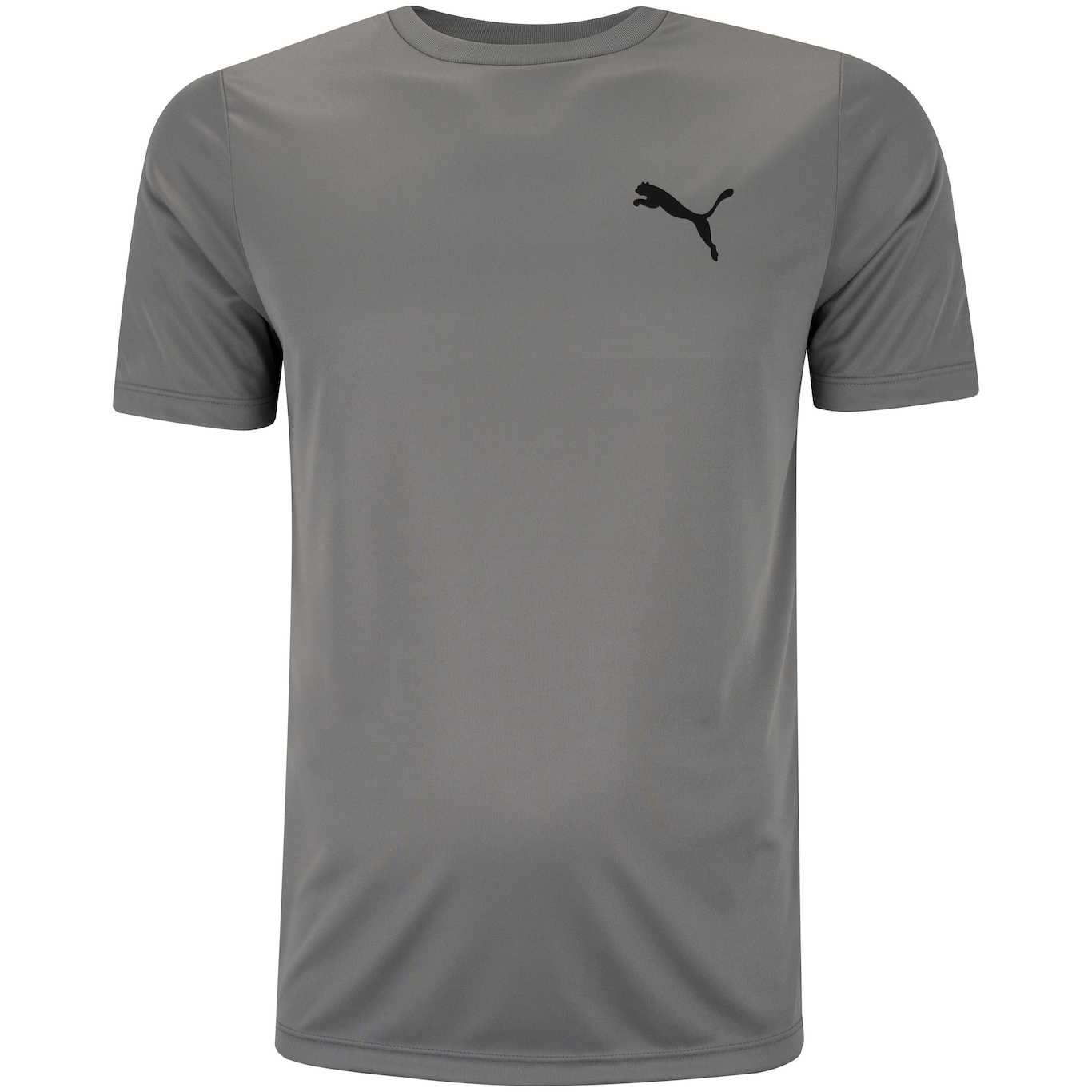 Camiseta Masculina Puma Manga Curta Active Small Logo Tee - Foto 1