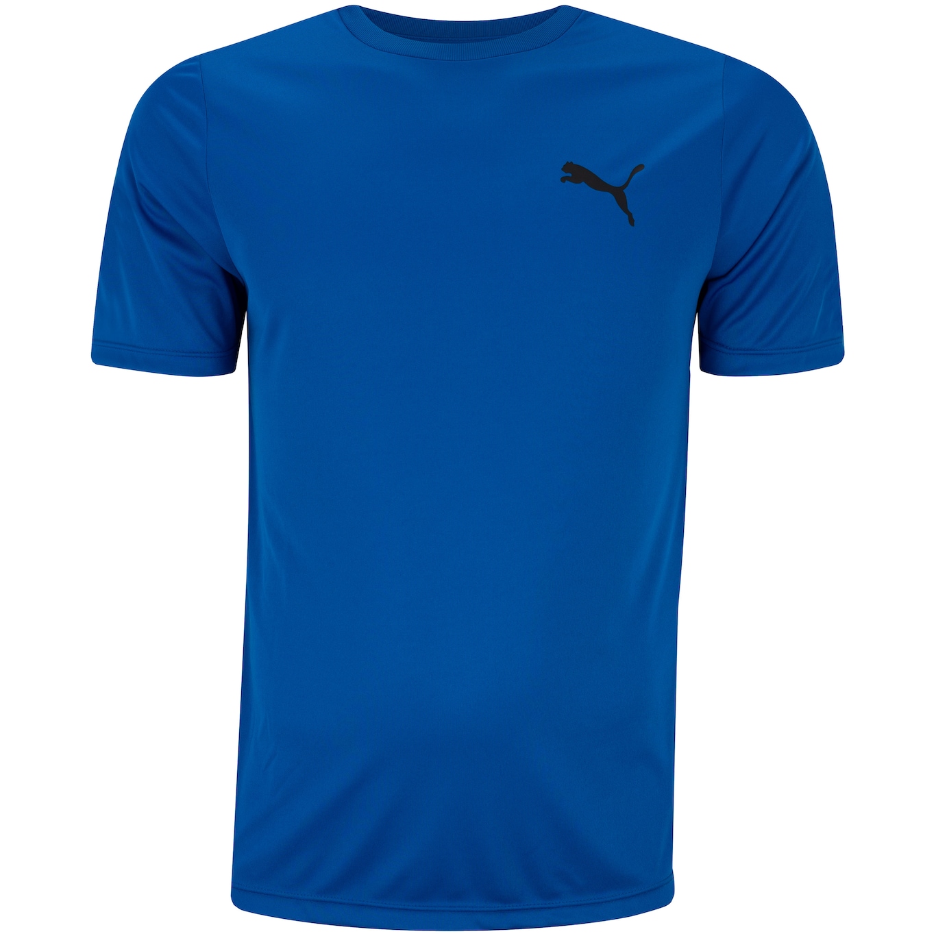 Camiseta Masculina Puma Manga Curta Active Small Logo Tee - Foto 1