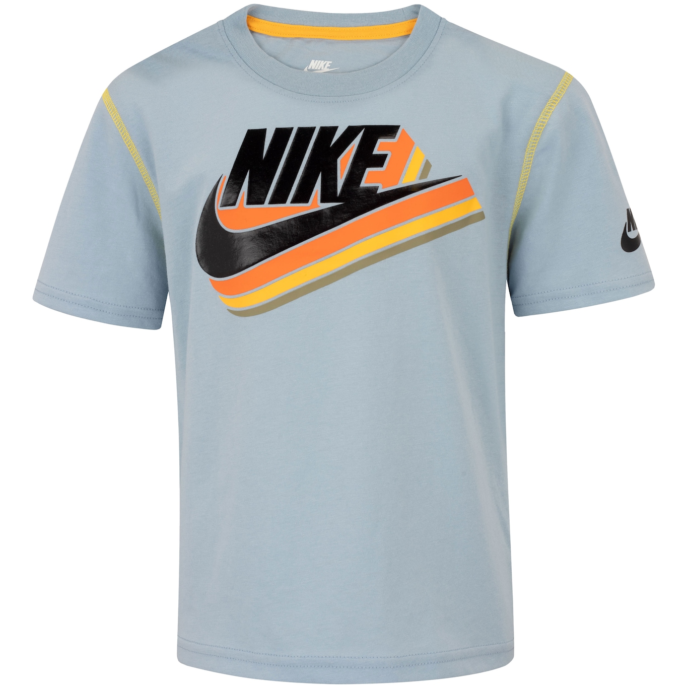 Conjunto Infantil Nike Reimagine French Trry  Camiseta + Bermuda - Foto 2