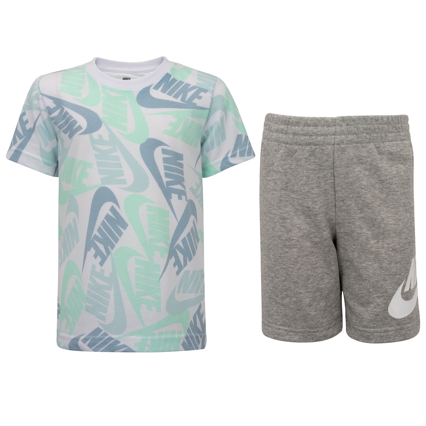 Conjunto Infantil Nike Sportswear Futura Toss Boys Camiseta + Bermuda - Foto 1