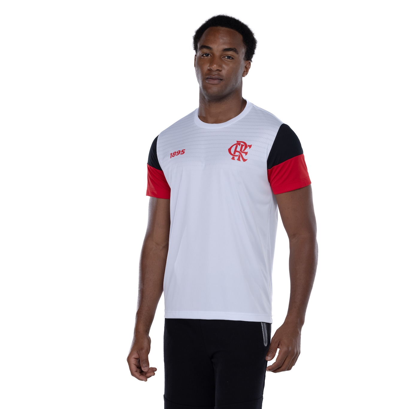 Camiseta do Flamengo Braziline Masculina 1895 - Foto 1