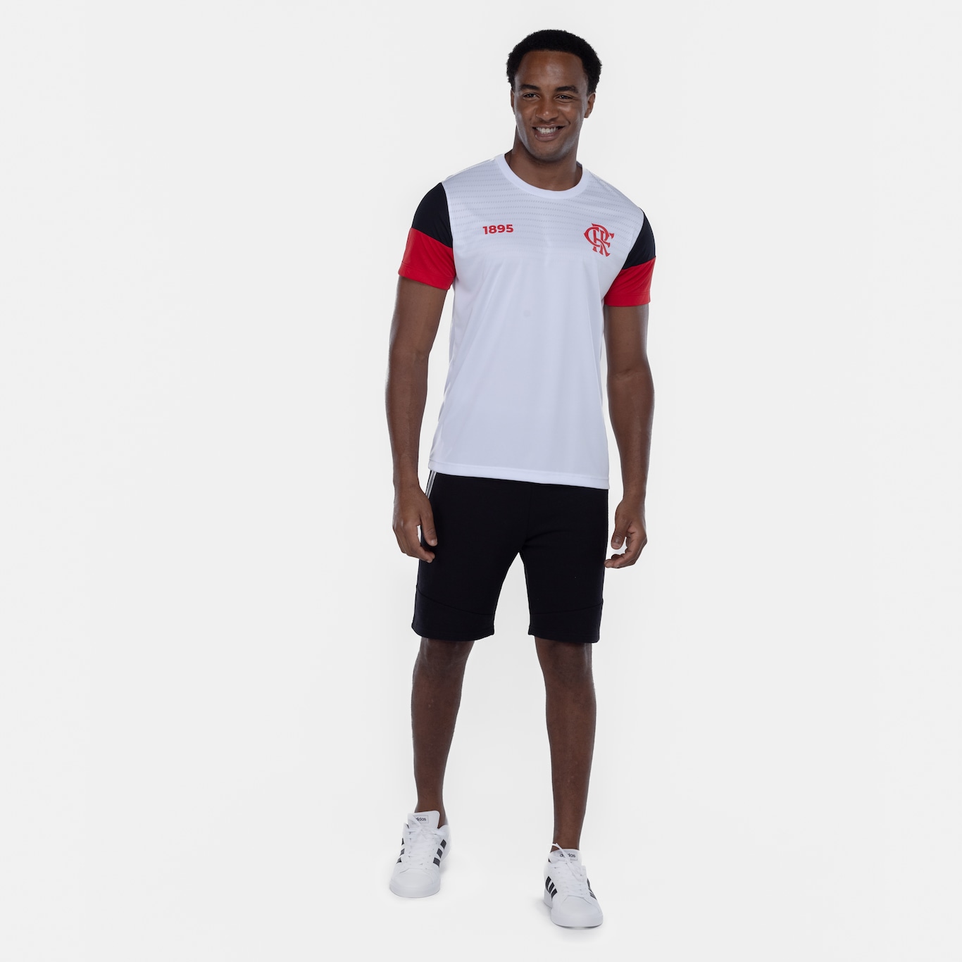 Camiseta do Flamengo Braziline Masculina 1895 - Foto 3