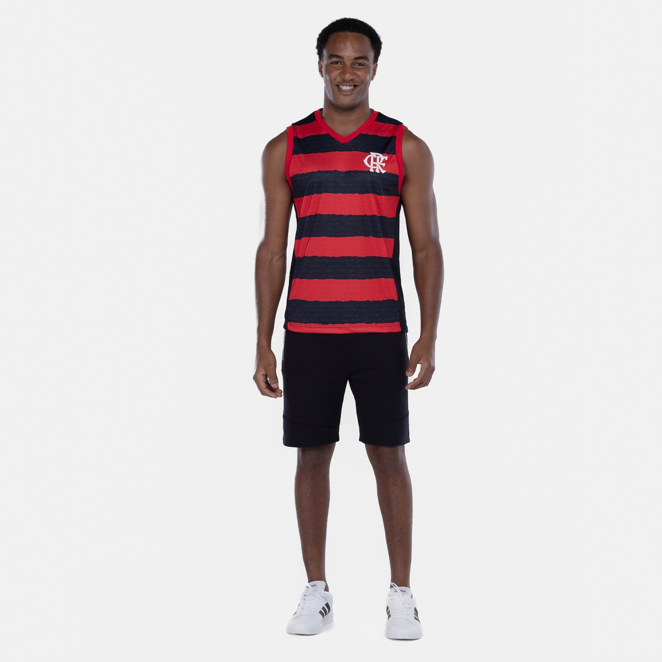 Camiseta Regata do Flamengo Braziline Masculina Hino - Foto 3