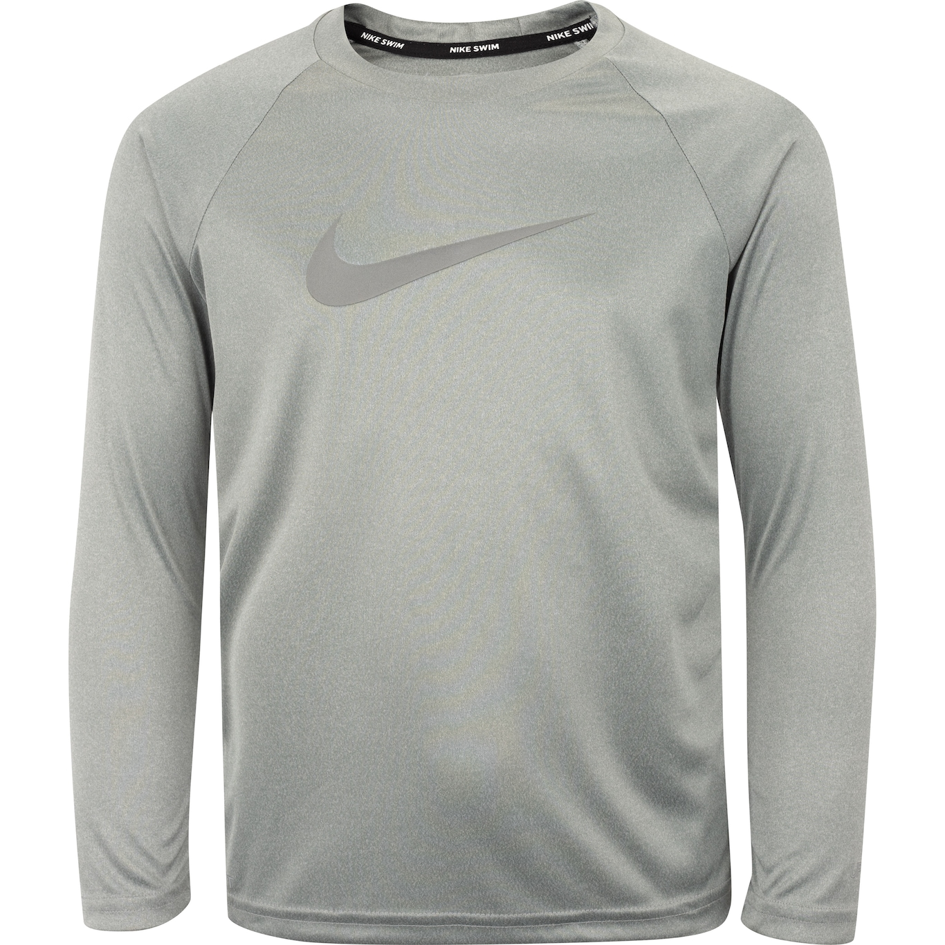 Camiseta Infantil Nike Manga Longa Heather Sleeve Hydrogua Proteção UV - Foto 1