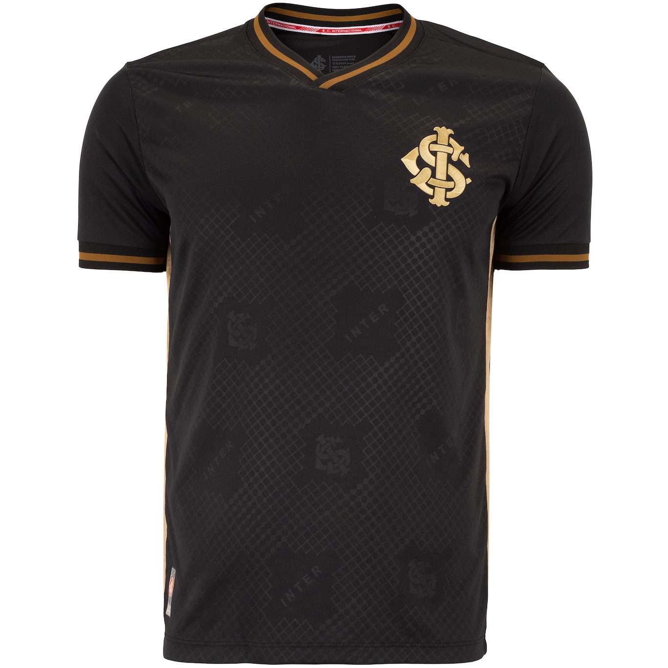 Camiseta do Internacional Masculina Gold - Foto 1