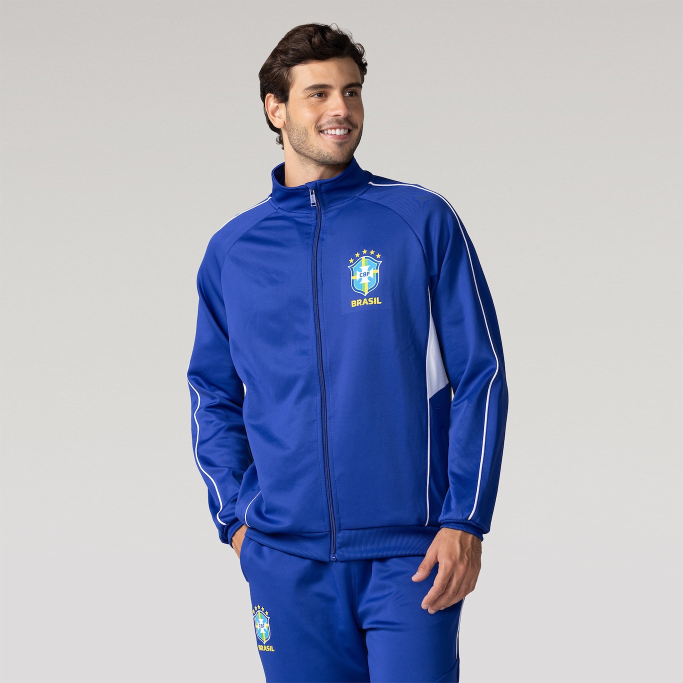 Jaqueta Polytricot Cbf 26 Masc