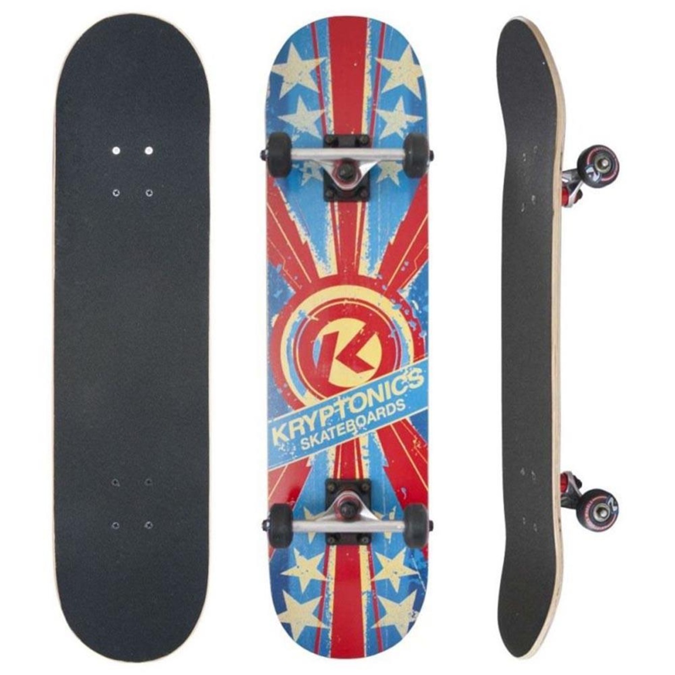 Skateboard Kryptonics 22,5 Series 1965 Modèle Flag Red - Skateboard