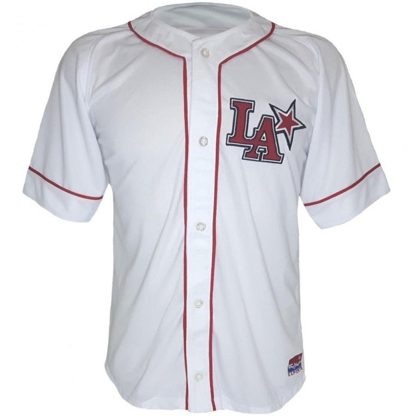 Camisa de Beisebol Esporte Fujiya Jersey LA - Masculina - Foto 1