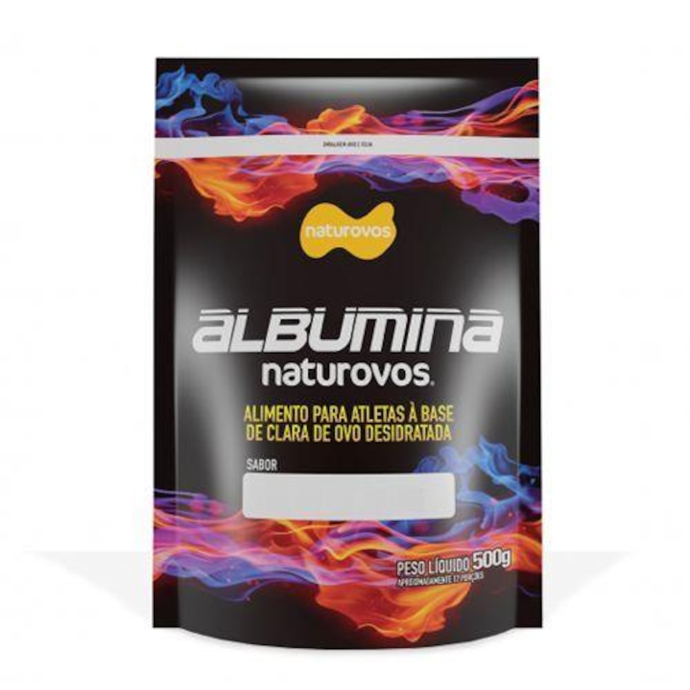 Albumina Naturovos Combo - 4 Albumina - Refil - Natural - 500g - Foto 3