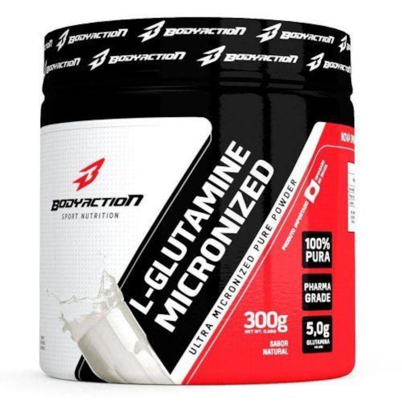 Glutamina Body Action L - Glutamine - 300g - Foto 1