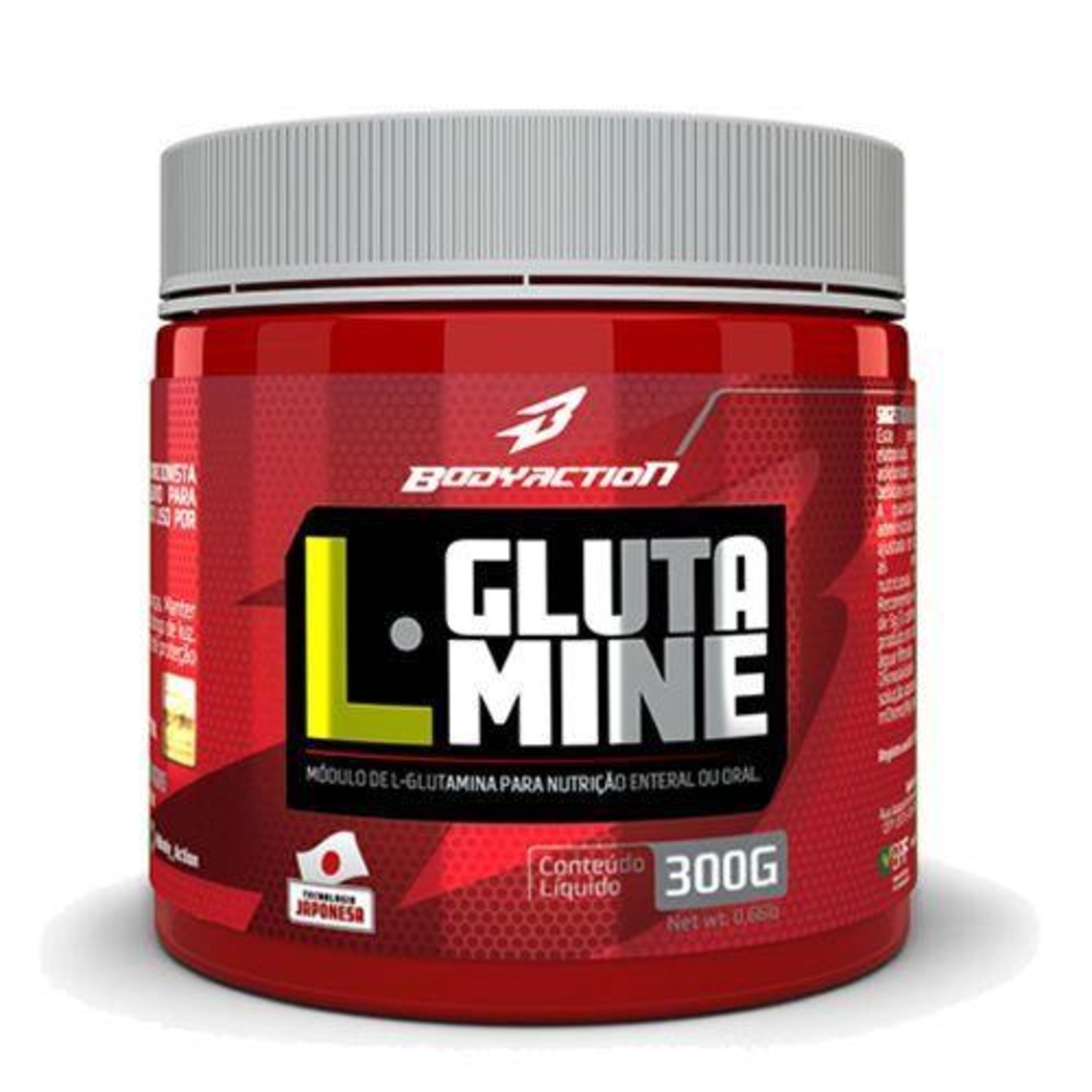 Glutamina Body Action L - Glutamine - 300g - Foto 2