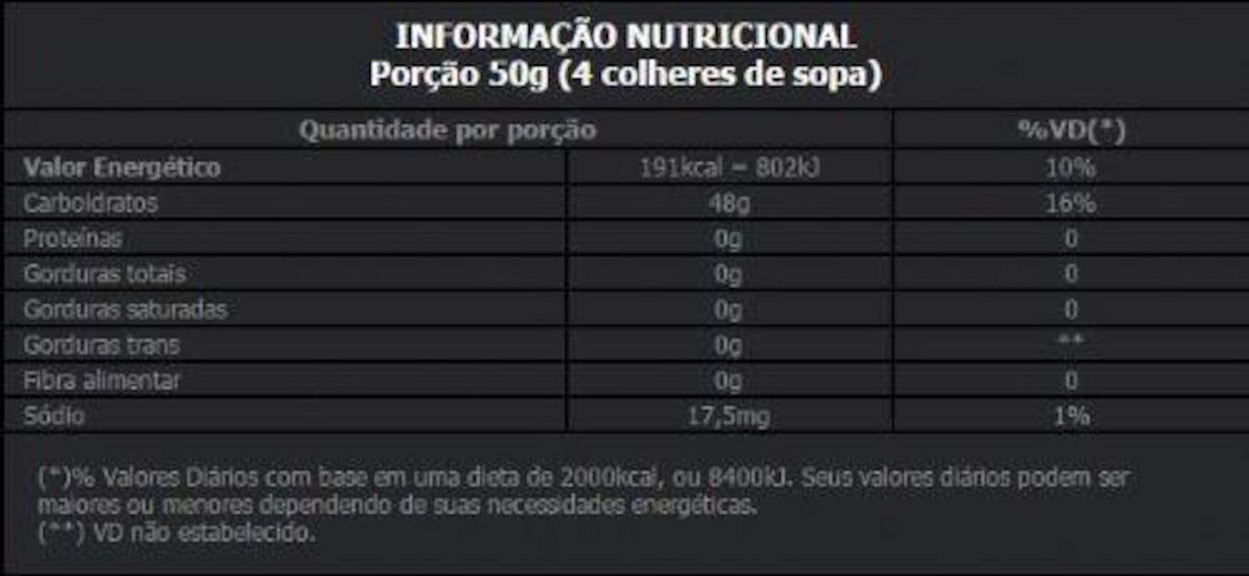 Maltodextrina Body Action Malto Dextrin - Guaraná com Açaí - 1000g - Foto 2