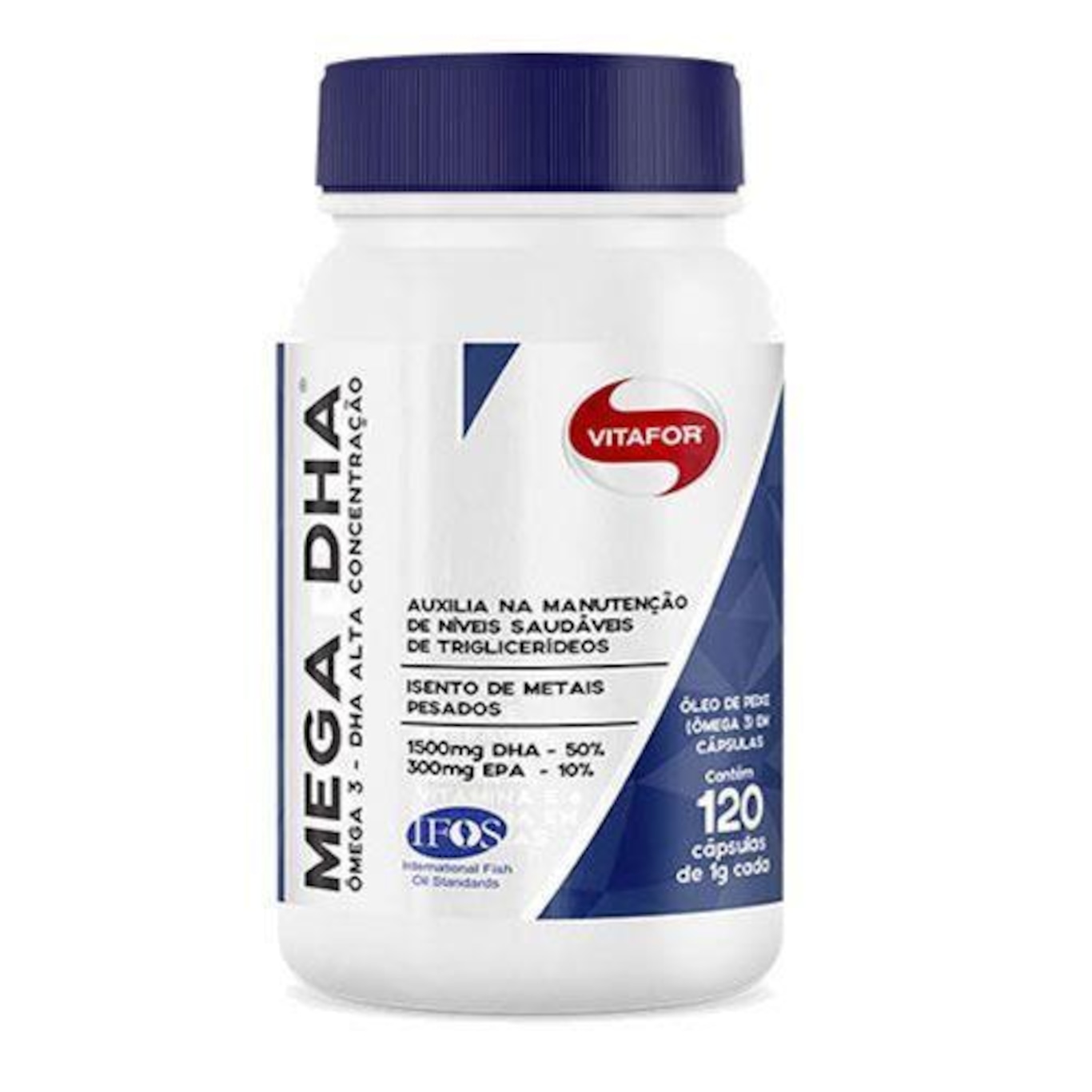 Ômega 3 Vitafor Mega Dha - 120 Cápsulas - Foto 2