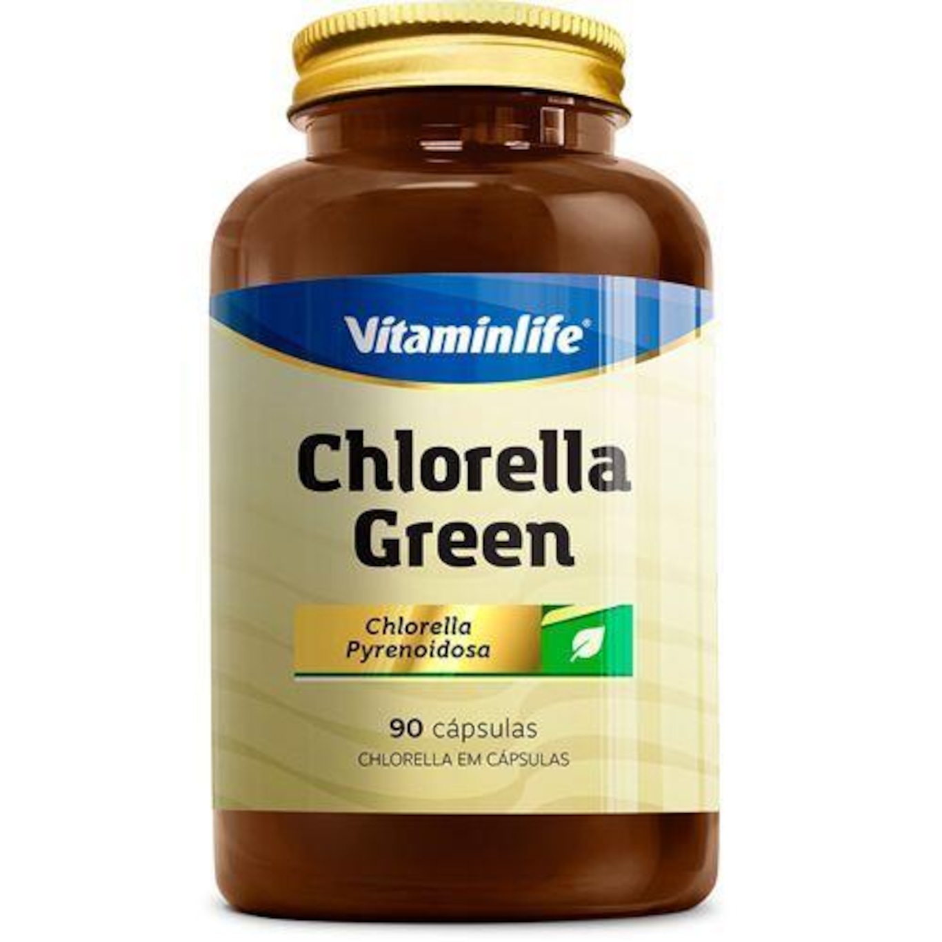 Clorofila Vitaminlife Chlorella Green - 90 Cápsulas - Foto 1