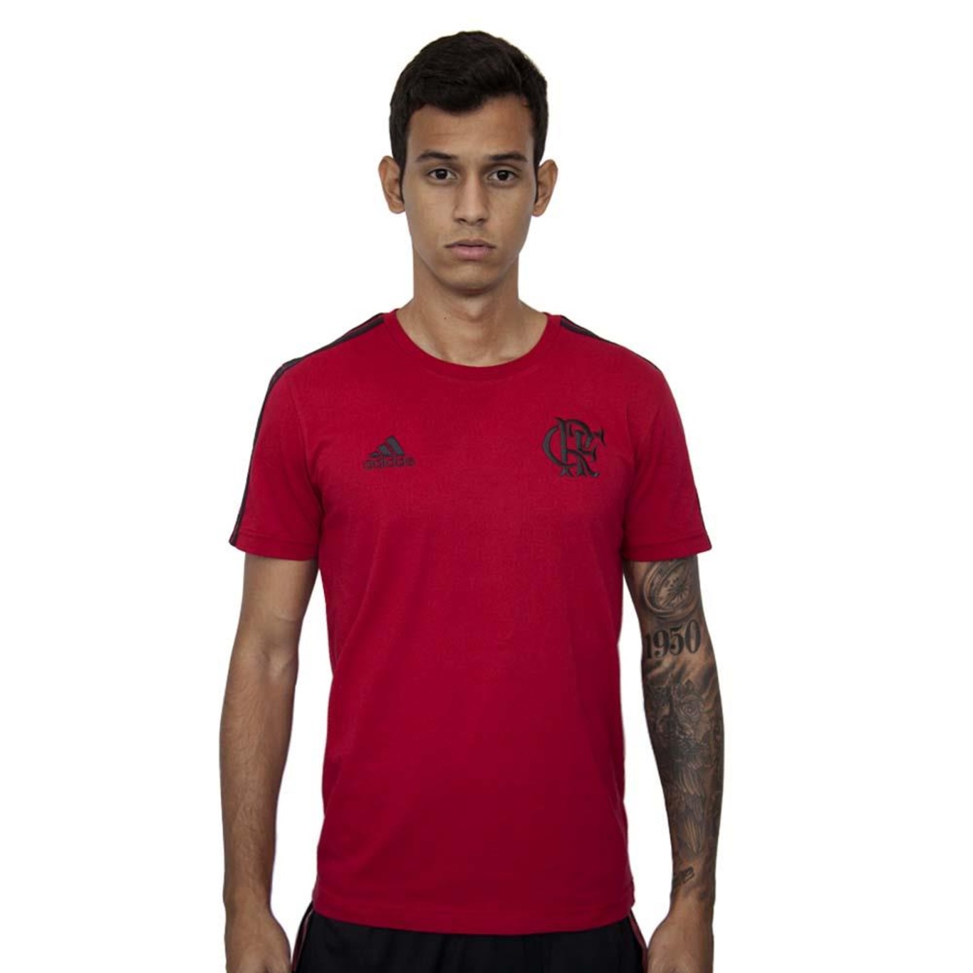 Camiseta Do Flamengo Adidas 3s 2018 Masculina Centauro