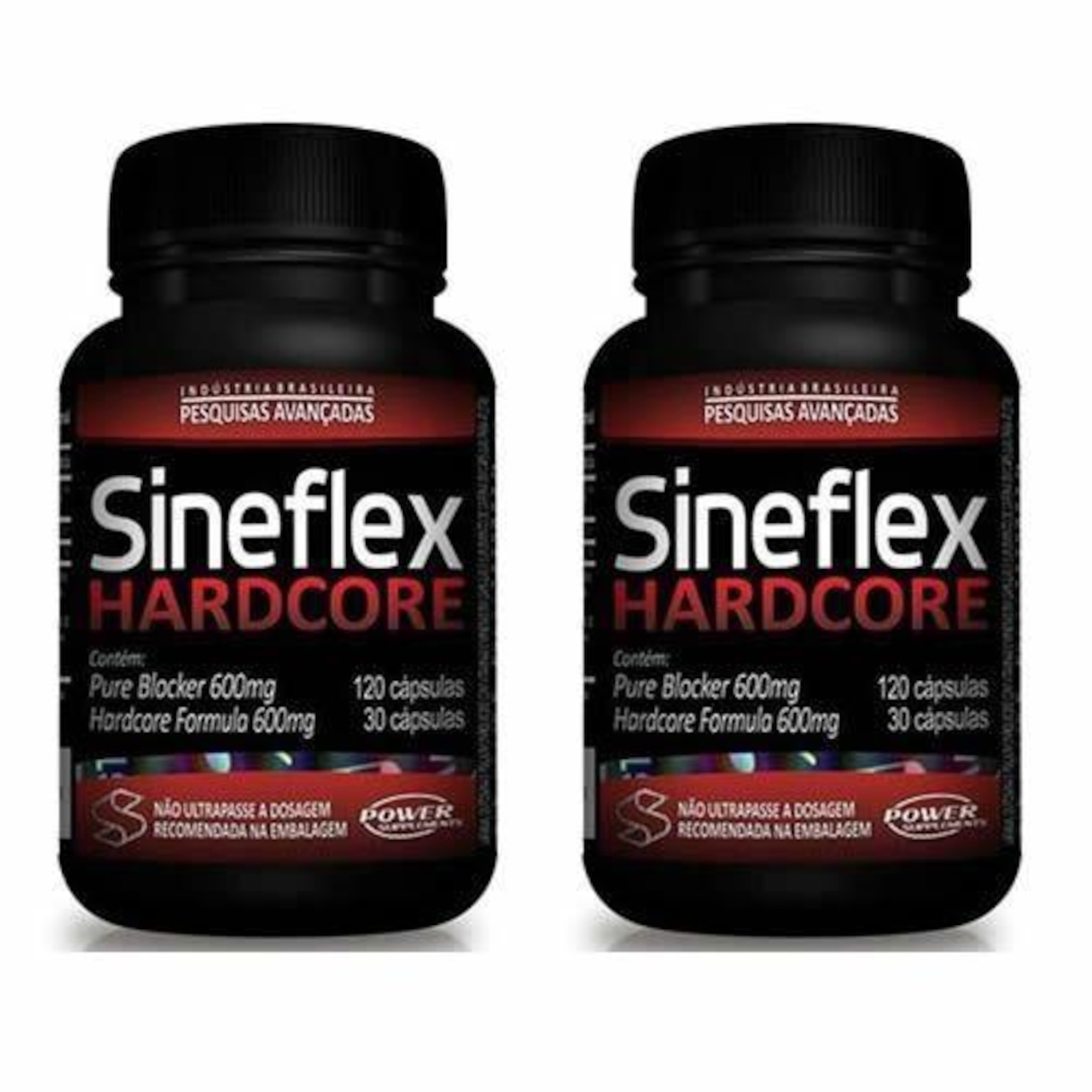 Termogênico Power Supplements Sineflex Hardcore - 2 Frascos com 150 Cápsulas cada - Foto 1