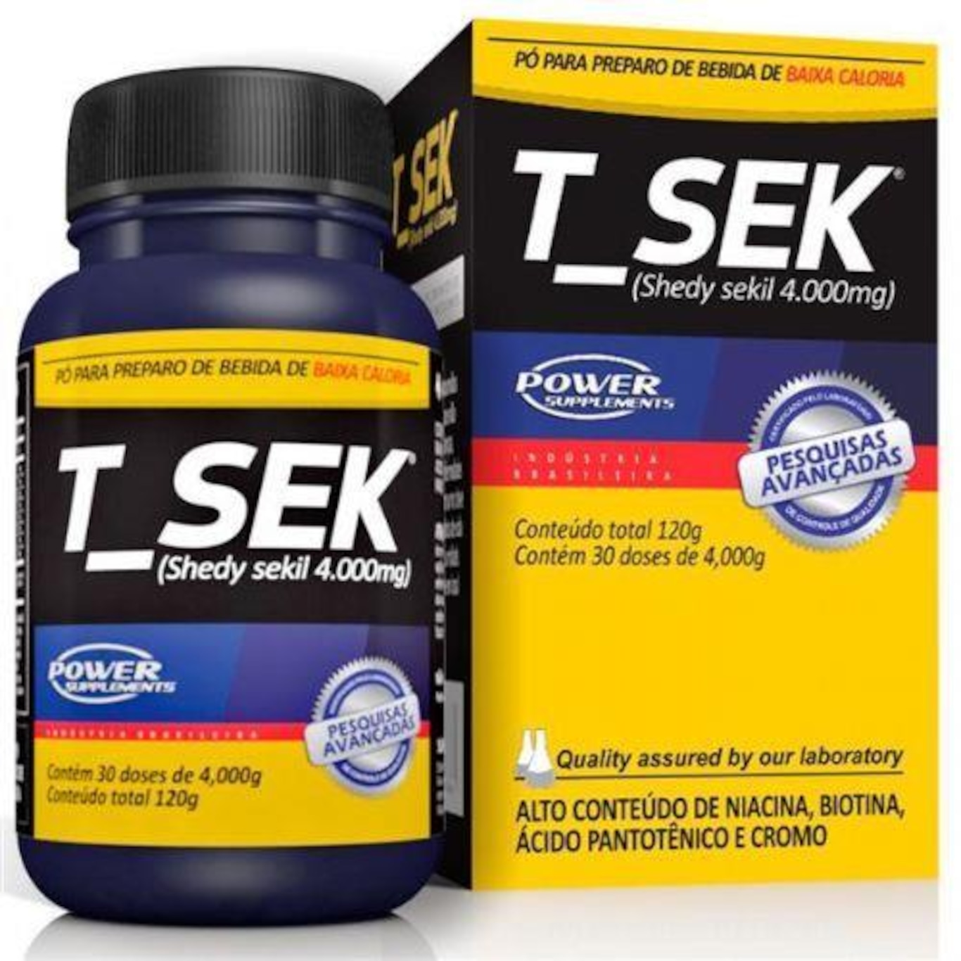 T-Sek Power Supplements - 120g - Foto 1