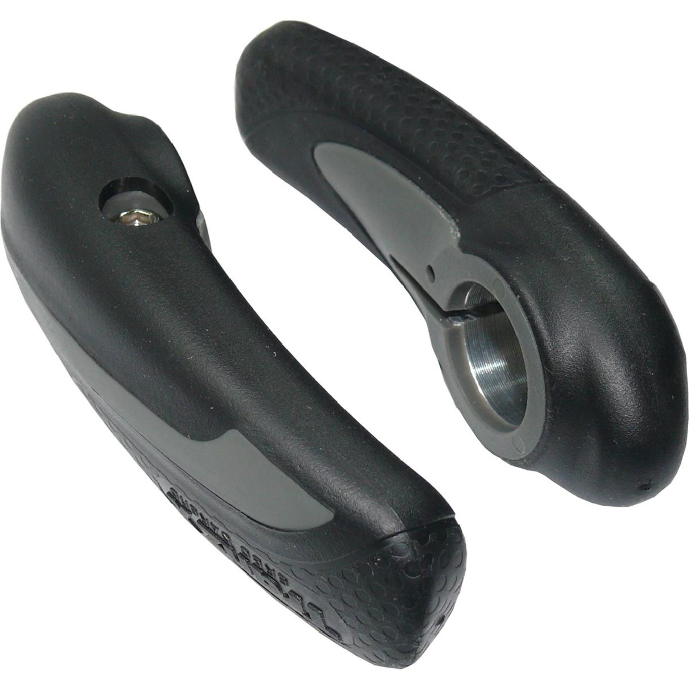 Bar End TranzX JD867 Bike Anatômico Emborrachado 80mm Centauro