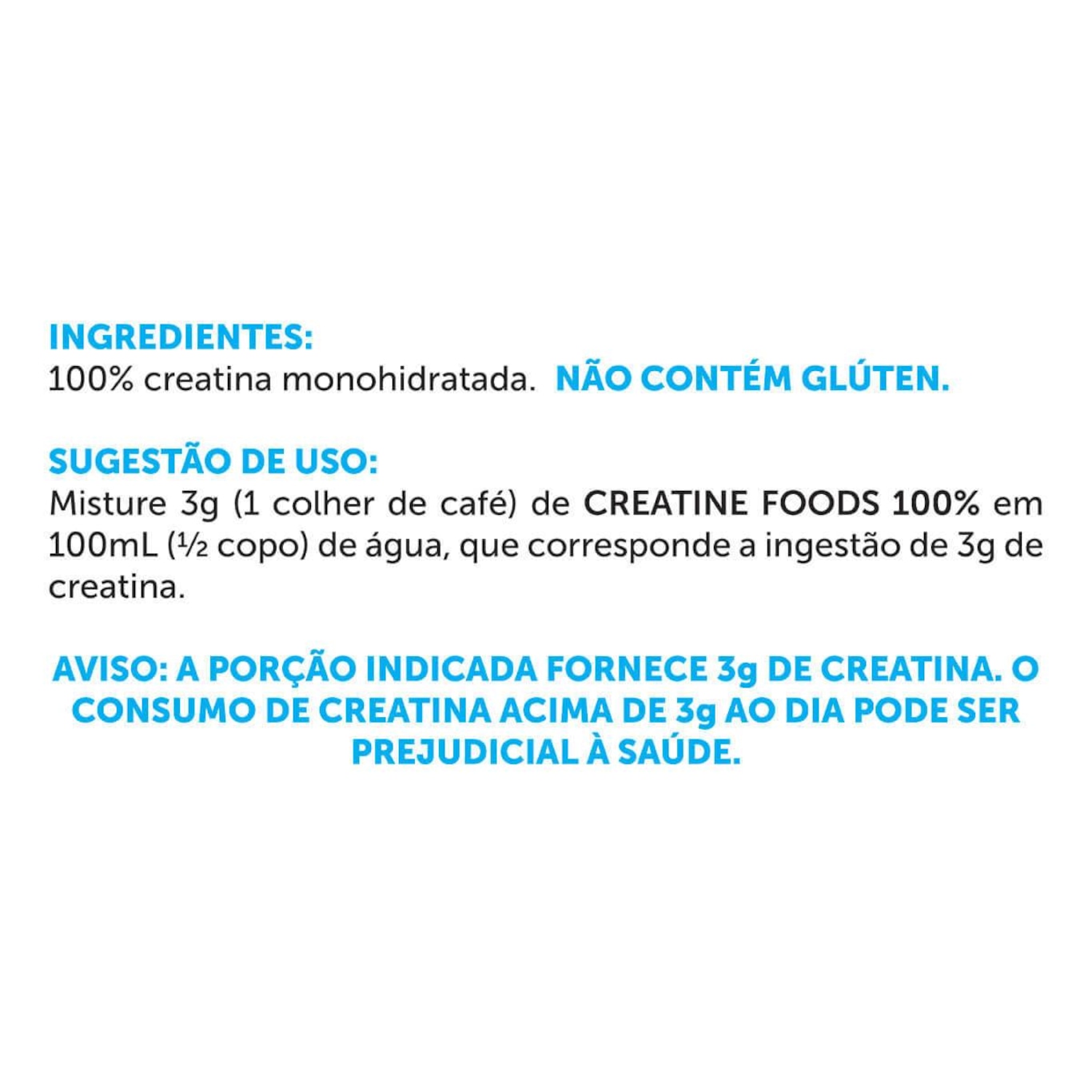 Size Mass BRN Foods - 3Kg + Whey Protein - Baunilha - 900g + Creatina - 100g + Coqueteleira - Foto 6